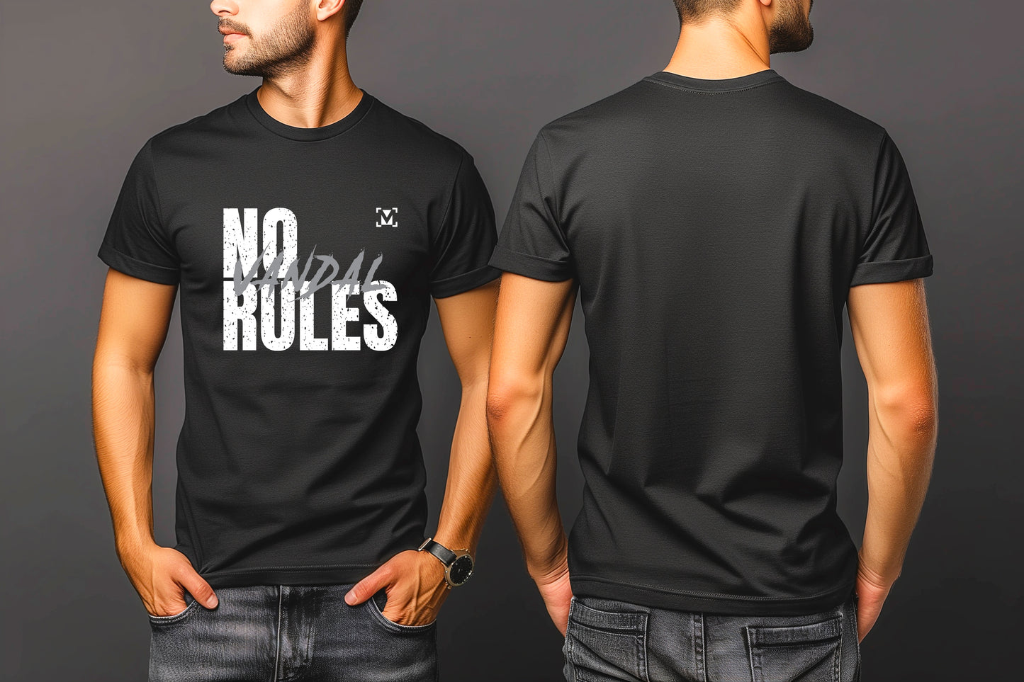 02 MASARUオリジナルT-シャツ 半袖 NO RULES