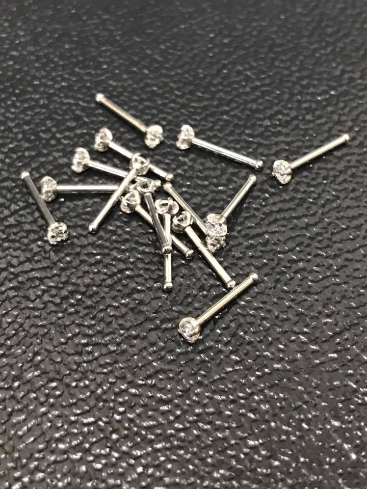 316L surgical steel nose piercing