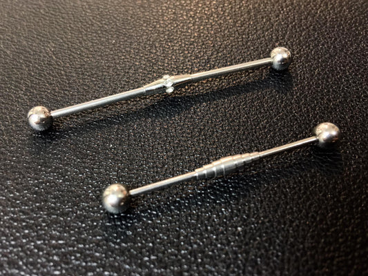 Industrial piercing in surgical steel