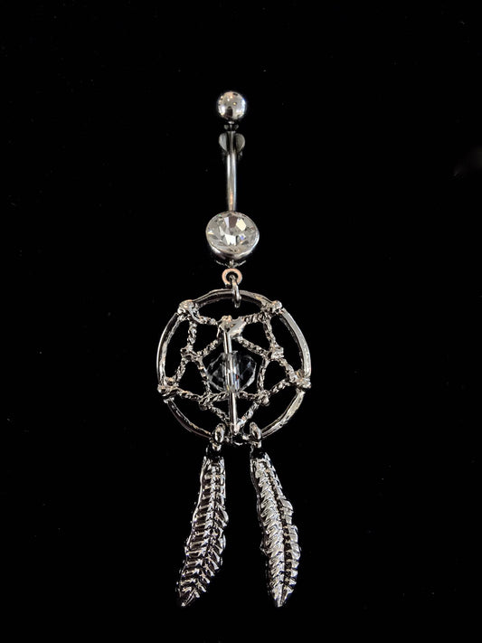 Surgical steel piercing - Dreamcatcher