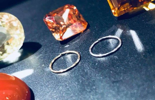 18KL Gold Piercing Rings